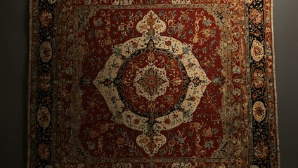 Handmade carpet design.