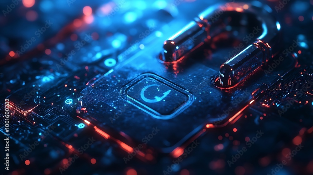 Aufkleber cyber security concept Login User identification information security and encryption secure Internet access cybersecurity secure access to users personal information : Generative AI