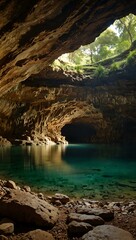 Hastings Cave, showcasing its natural beauty.