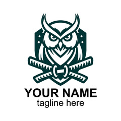 a logo for your name on a white background
