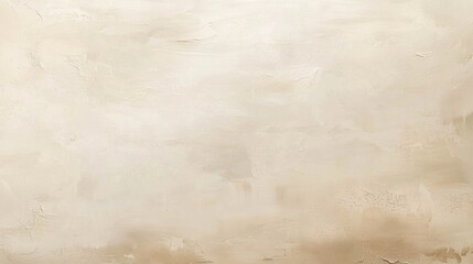 Obraz premium Beige painted wall texture with ample space for text or design, adding a touch of grunge to a simple and elegant style, ideal for modern home decor or architectural projects