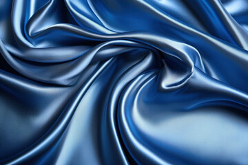 Blue Satin Background