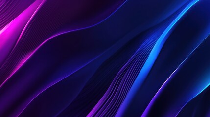 Fototapeta premium Abstract Neon Waves