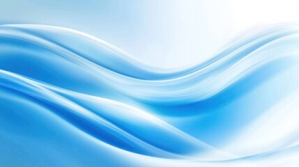 Fototapeta premium Abstract Blue Wave Background