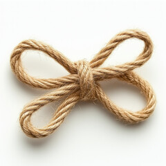 Twine Bow Isolated