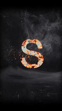 Cinematic Titel Alphabet S