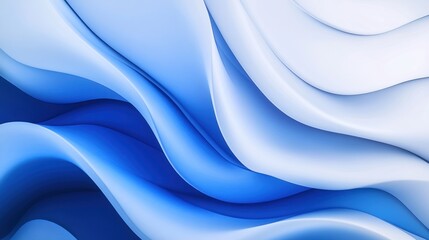 Abstract Blue Waves