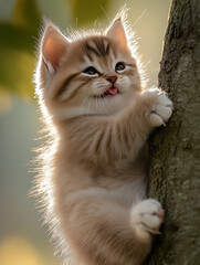 Fototapeta premium portrait of a cat