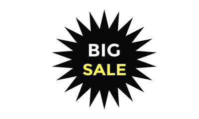 Sale icon, sale  badge or sticker flat icon.