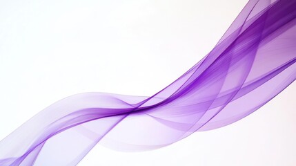 Naklejka premium Abstract Purple Wave Design