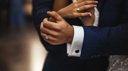 Obraz premium Wedding Ring Close-up