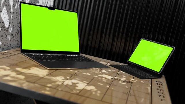 laptop Green Screen PNG Transparent Images Free Download