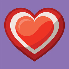love icon vector ,heart shape