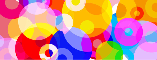 Obraz premium крColorful holiday patterns of color combinations for website design and cover уги УМНО