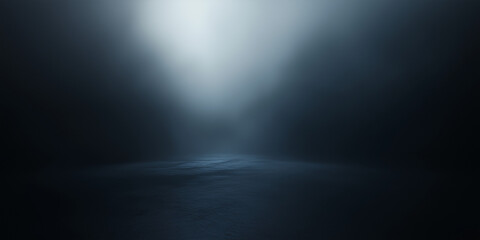 Obraz premium Eerie Misty Scene with Dark Background