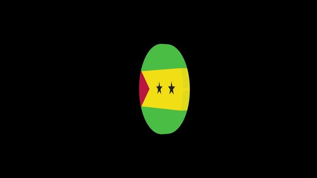 3D icon flag animation