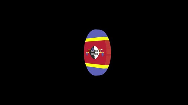 3D icon flag animation