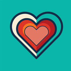 love icon vector ,heart shape