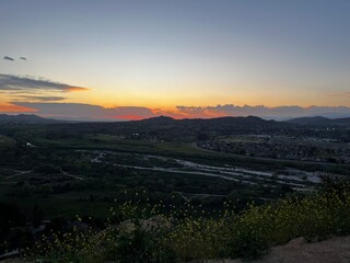 Hilltop Sunset