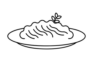 Minimalist Pasta Plate a Taste of Simple Art
