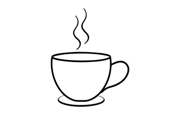 Hand Drawn Coffee Cup Vector Illustration Perfect for Branding
