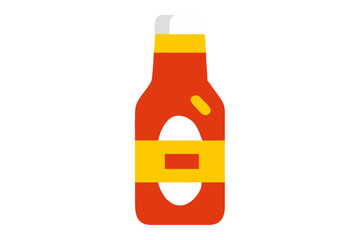 Minimalist Bottle Vector Illustration Simple Hand Drawn Art for Design Enthusiasts
