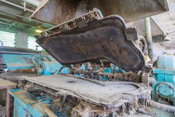 Production of special footwear for countries with cold winters.