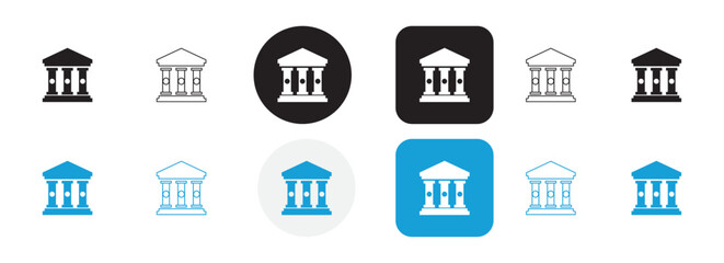 Banking icon set illustration. Financial icon design, payment icon & accounting icon design.