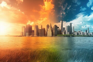 Visual Representation of Global Warming and Climate Change