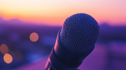 Podcasting Perfection: Intricate Microphone Features in a Creative Recording Space
