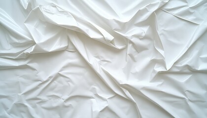 Obraz premium Textured white polyethylene film surface for creative and industrial applications
