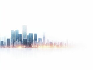 Obraz premium A layered depiction of asset management solutions, paired with portfolio visualizations, showcasing innovative strategies for effective asset management.