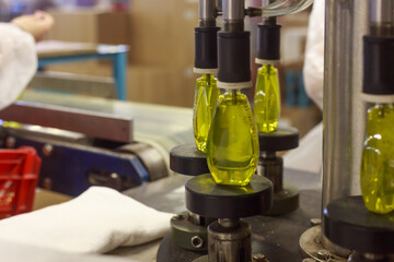 Special equipment for perfume bottling.