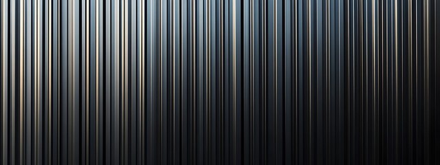  Black corrugated metal texture. Wall wooden vertical panels. Dark steel roof sheet. Wood siding for construction. 