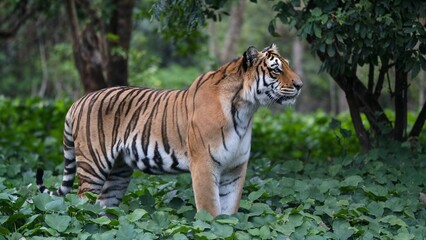 Obraz premium tiger in the jungle