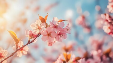  krystalicznie czyste, kwitnąca gałąź, kwiaty wiśni, rozmyte tło, niebo, wiosenne, natura, blog przyrodniczy, kwiaty, rozmycie, ostrość, gałązka, przyroda, blog wiosenny, tło przyrodnicze, rośliny, es