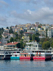 boats in the Bosphorus