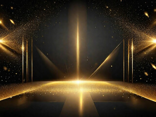 Colorful lighting stage