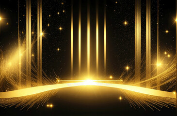 Colorful lighting stage