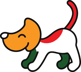Cartoon dog 
