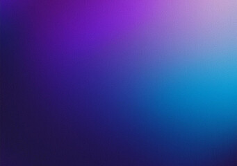 Obraz premium Dark blue purple color gradient background, grainy texture effect