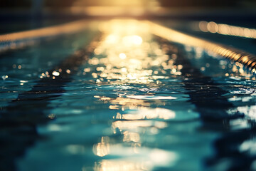 Swimming is a physical activity that enhances body strength, improves cardiovascular health, and promotes overall fitness and well-being.