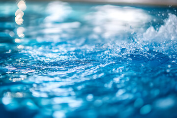 Swimming is a physical activity that enhances body strength, improves cardiovascular health, and promotes overall fitness and well-being.