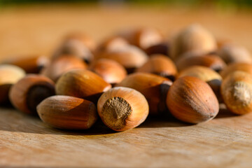 Hazelnuts have a pleasantly sweet taste and come from the hazel tree.