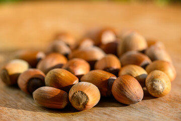 Hazelnuts have a pleasantly sweet taste and come from the hazel tree.