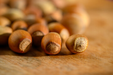 Hazelnuts have a pleasantly sweet taste and come from the hazel tree.