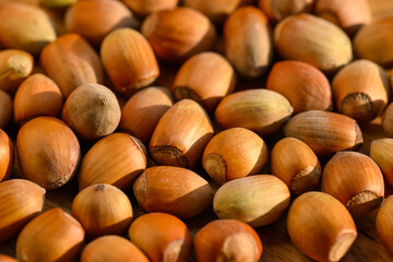 Hazelnuts have a pleasantly sweet taste and come from the hazel tree.