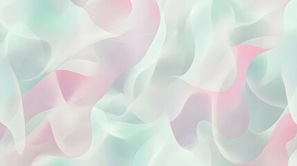 Obraz premium A seamless abstract pattern with soft pastel colors, creating a smooth and calming background, ideal for various applications