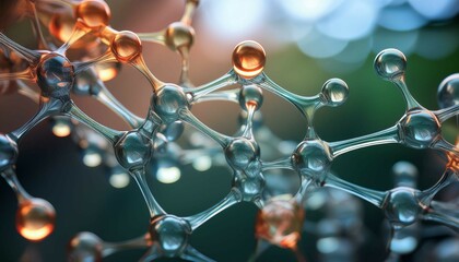 3d render of molecule