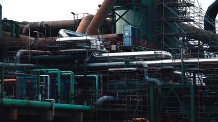 Industry Plant Chemical Oil Piping